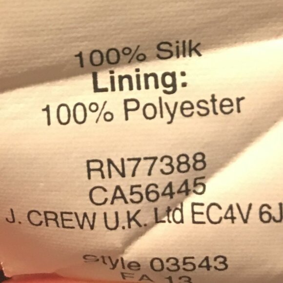 J CREW Green Navy Silk Stripe Beanstalk Skirt Size 2. - Picture 4 of 4